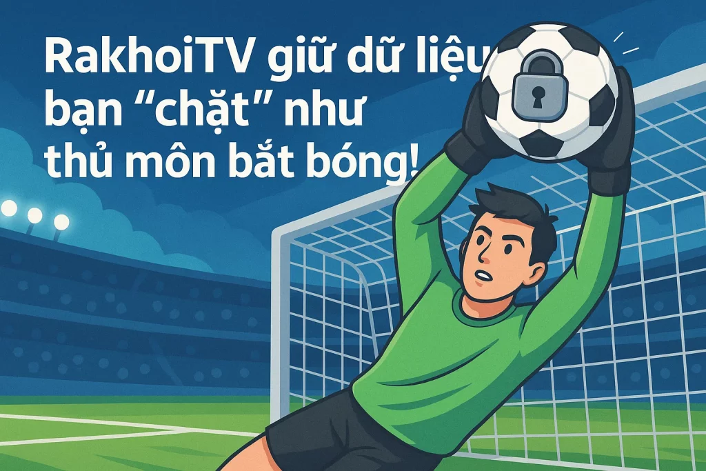 RakhoiTV giữ dữ liệu bạn “chặt” như thủ môn bắt bóng!