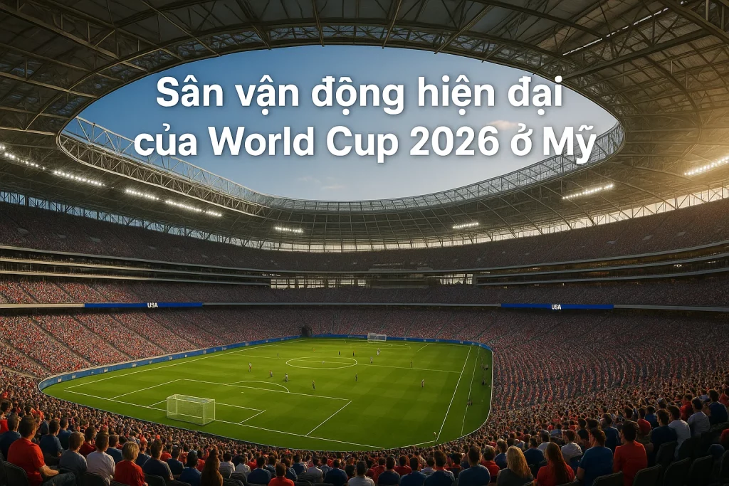 Sân vận động hiện đại của World Cup 2026 ở Mỹ