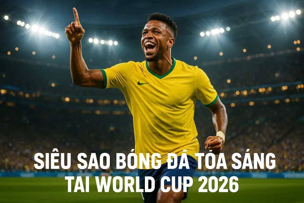 Siêu sao bóng đá tỏa sáng tại World Cup 2026
