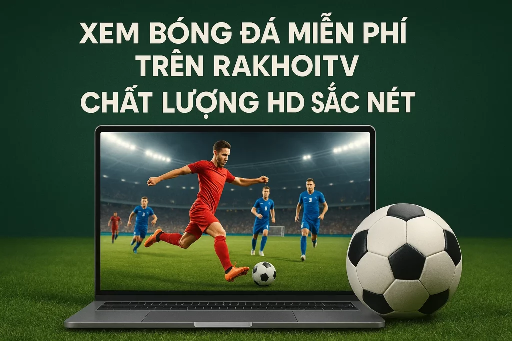Xem bóng đá miễn phí trên RakhoiTV, chất lượng HD sắc nét