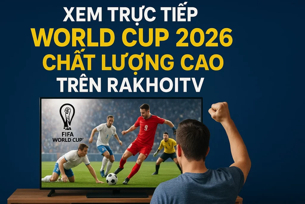 Xem trực tiếp World Cup 2026 chất lượng cao trên RakhoiTV